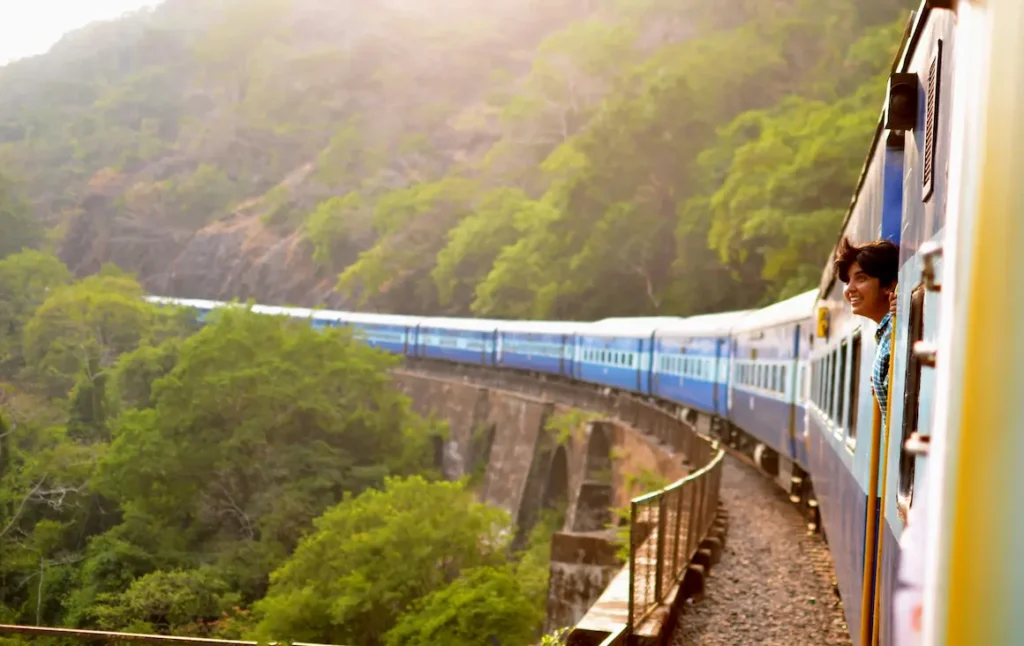 Trains in India are are best for long-haul routes and scenic too.