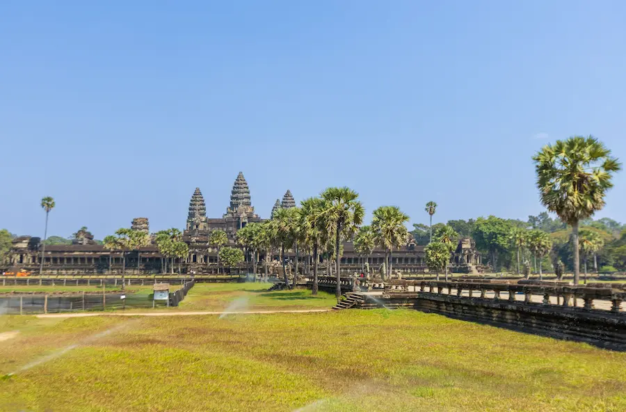 Angkor Wat, Cambodia, with kids