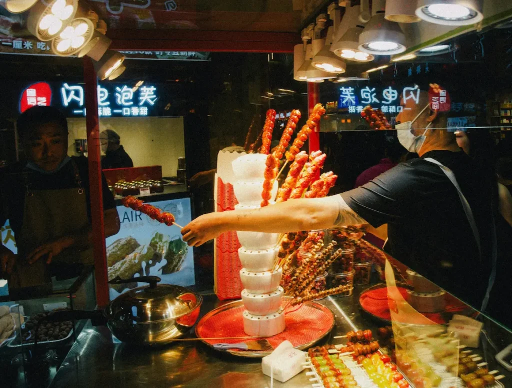 Beijing street food: Roasted duck, China