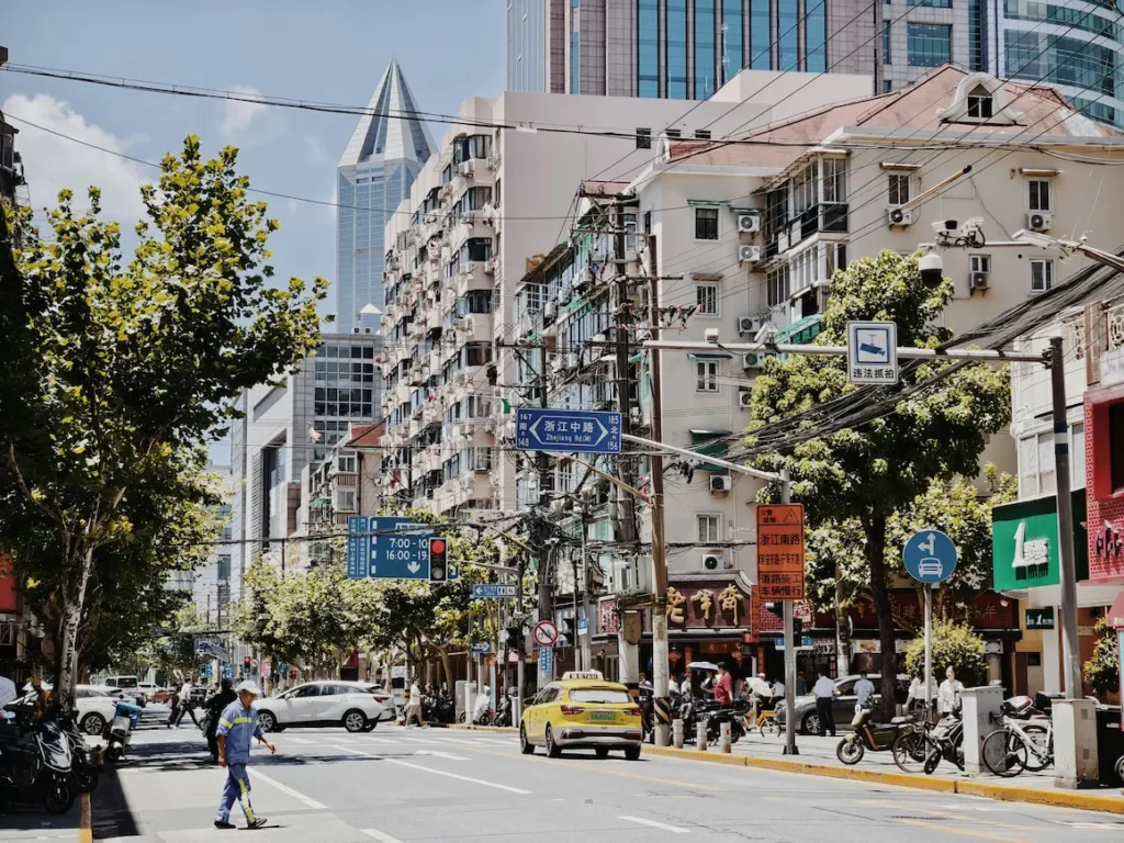 Didi Taxi in China (Uber) is the only safe way to move around and can be booked in seconds by the app. 