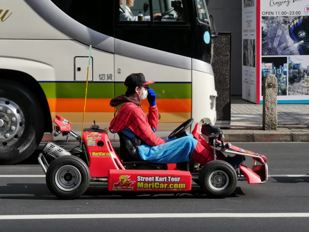 Go karting in Tokyo in 2025