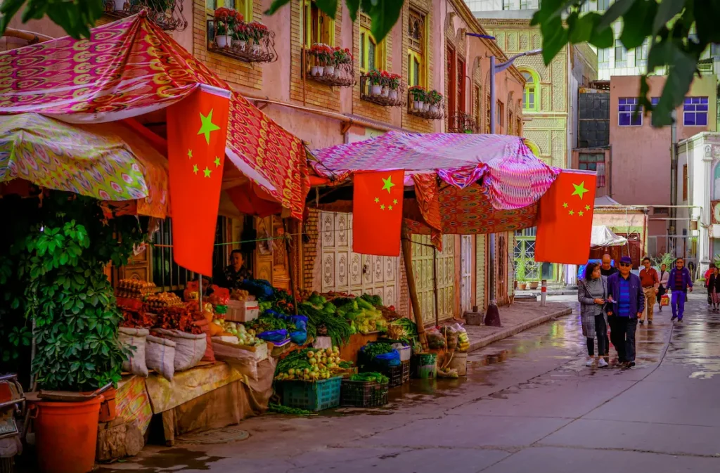 We visited China in spring (April–May)