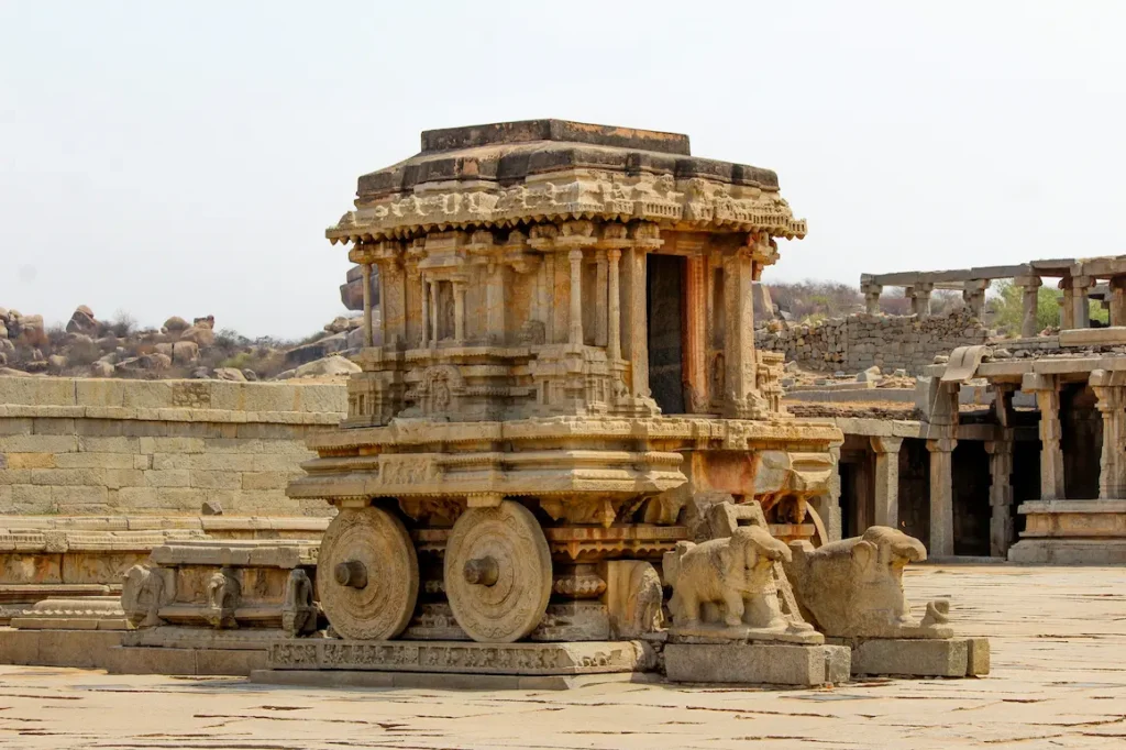 Hampi, the lively ruins of India, is best for history lovers and an open book for older kids in India. 