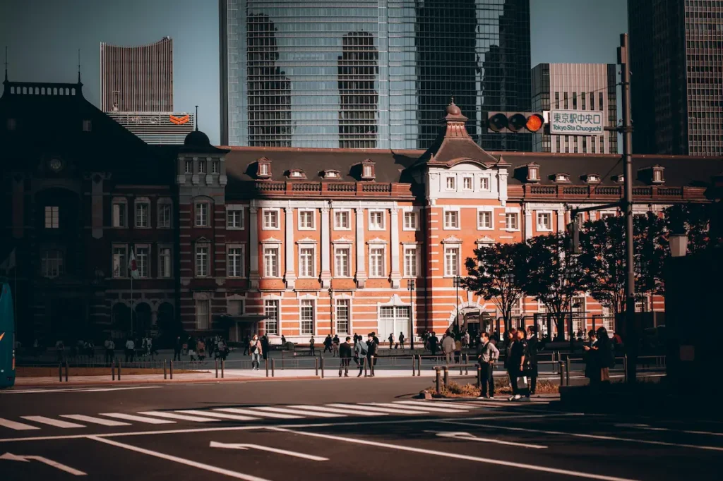 Tokyo Imperial Museum in winter 