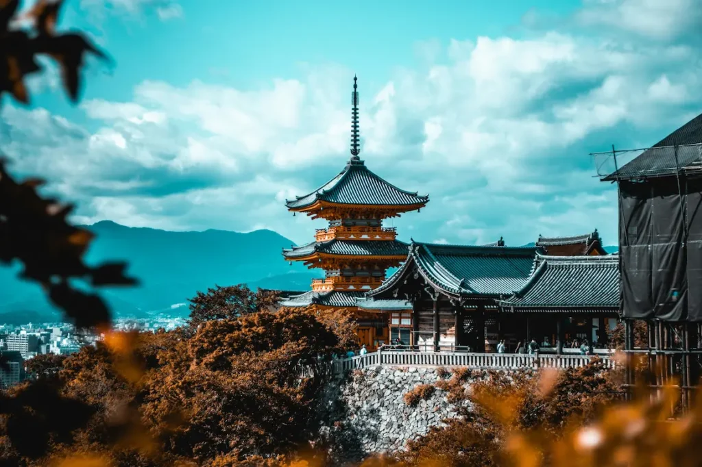The view of Kyoto is best seen on a day trip from Osaka. 