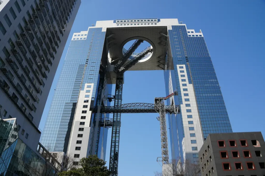 Umeda is best to stay with kids if you’re planning day trips to Kyoto, Nara, Kobe, or Himeji