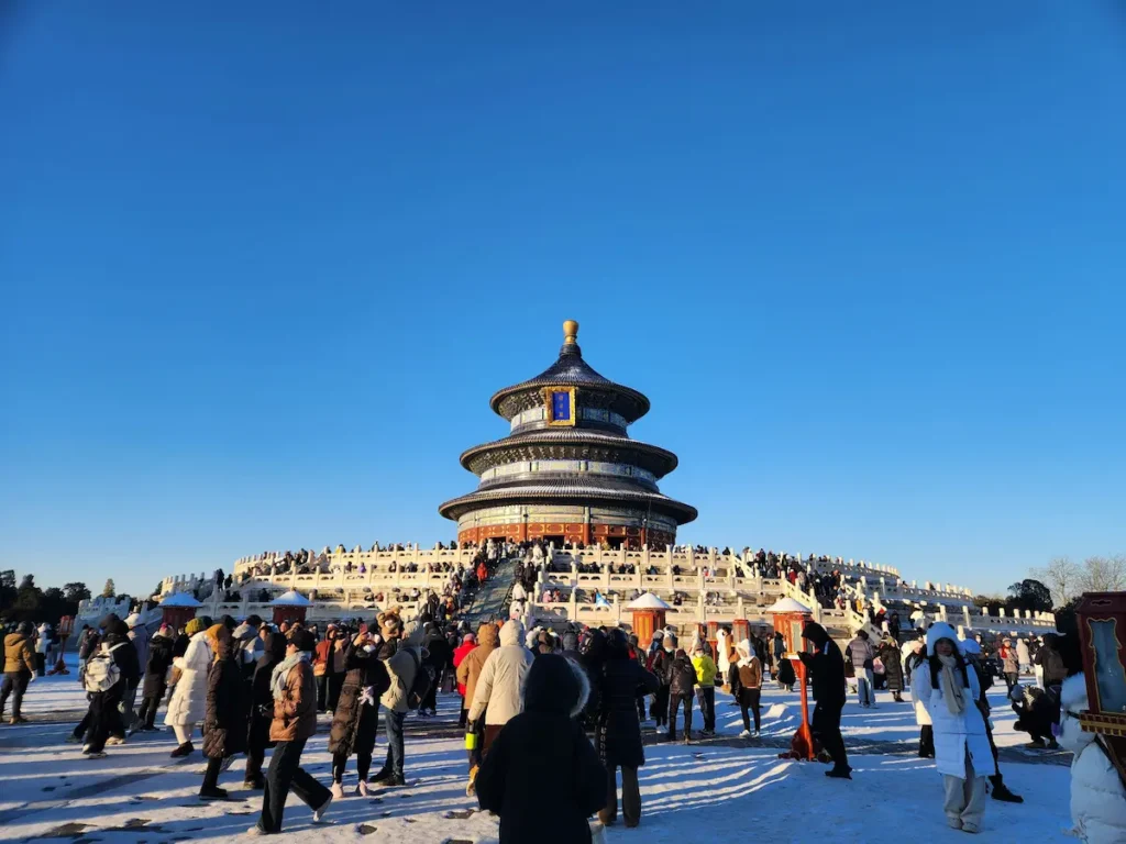 The Temple of Heaven is a perfect place to visit in Beijing with kids. 