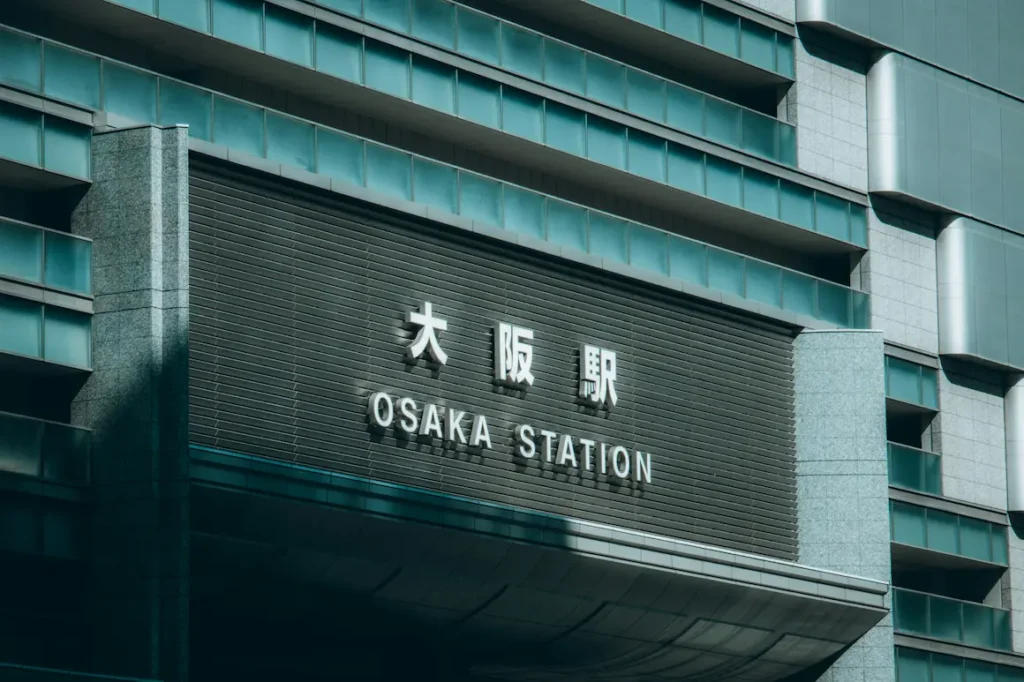 Osaka’s metro and subway system is efficient to travel with kids 