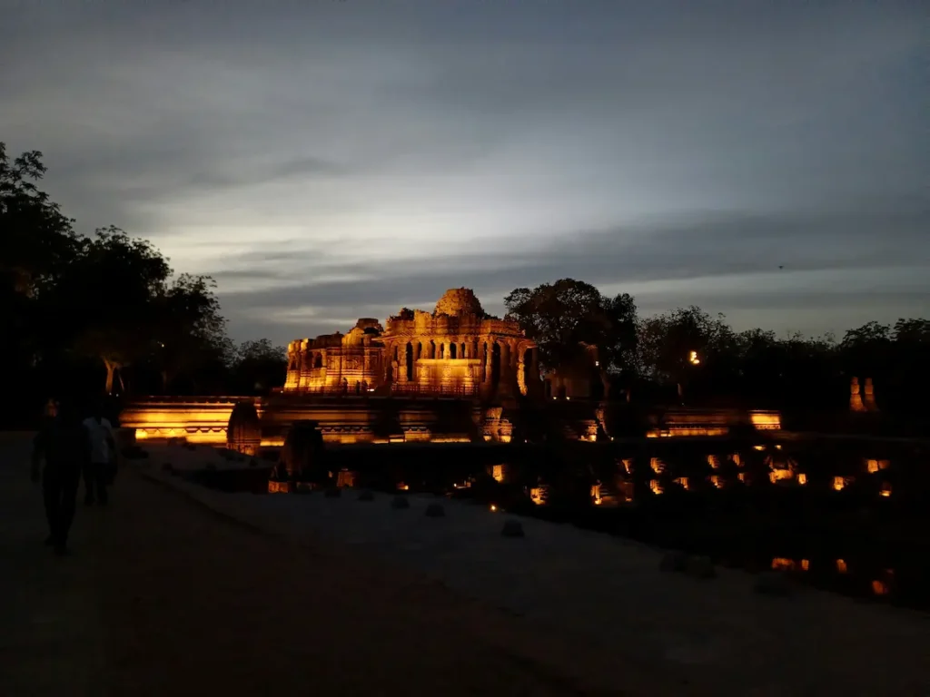Modhera Sun Temple comprises Surya Kund Stepwell.