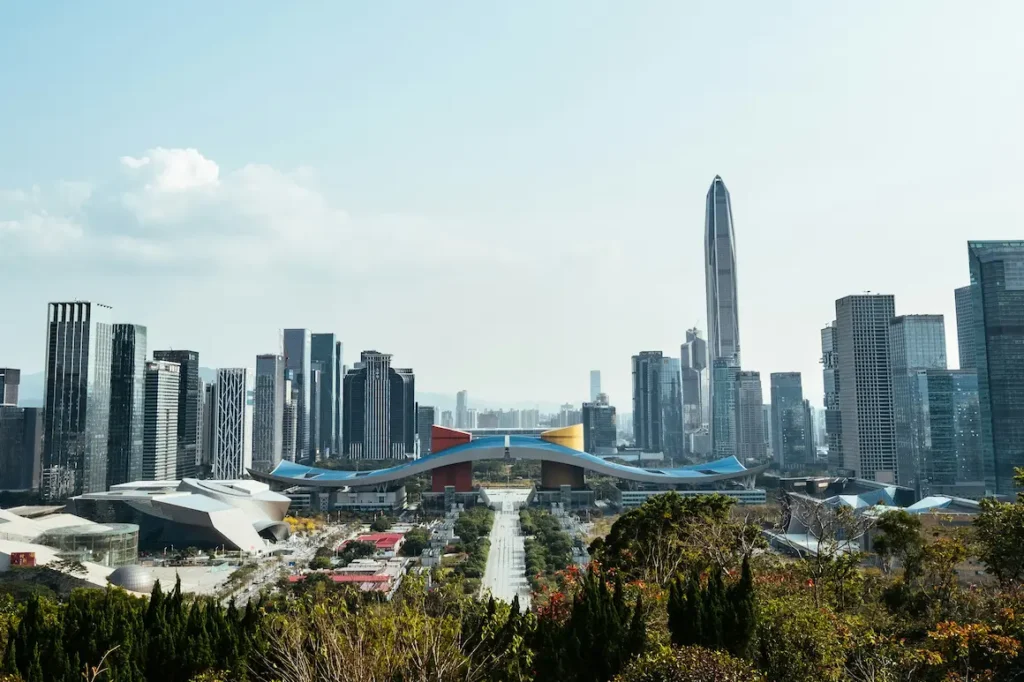  Shanghai makes a great contrast with its futuristic vibe