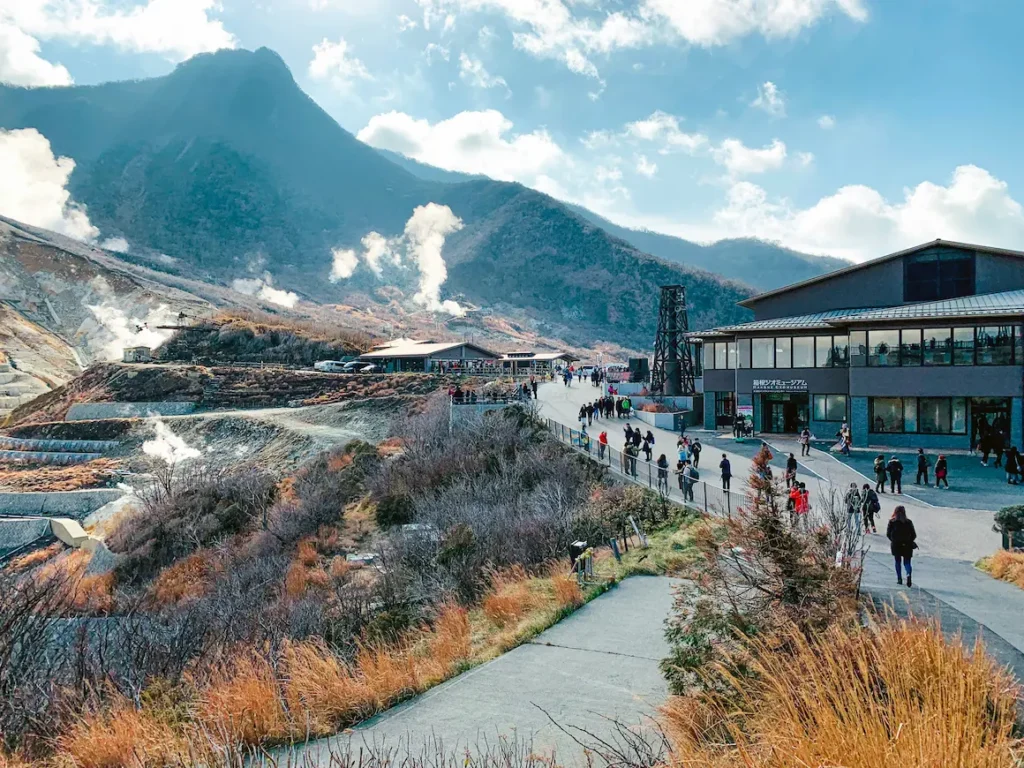 Hakone is serene even if Mount Fuji is hiding behind clouds.