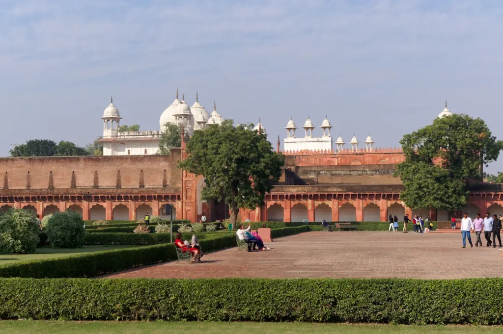 VIEW OF Moti Mashid Agra