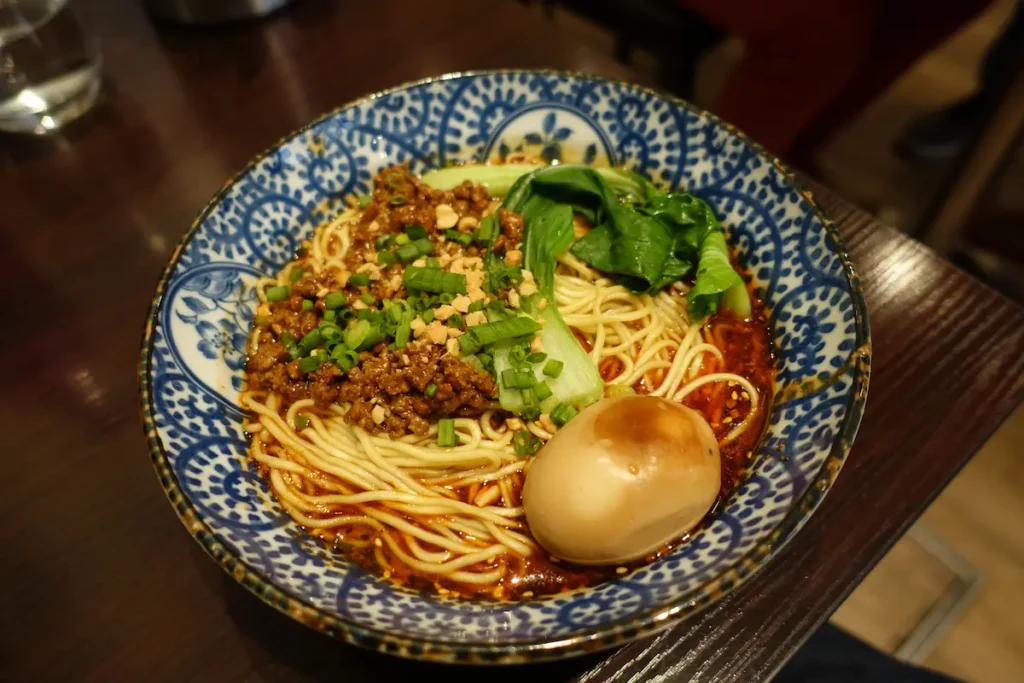 Chongqing spicy noodles are best to have the local taste in Chongqing, China. 