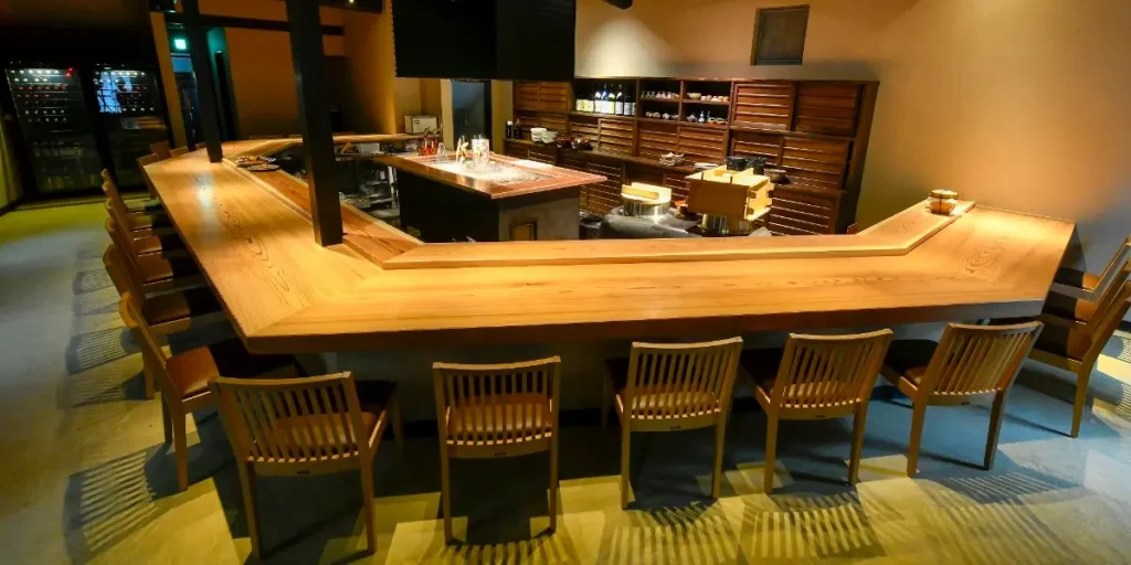 For lunch, we chose Irori Beniya, a restaurant centered around a charcoal grill in the middle of the table