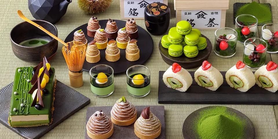 Varieties of Matcha dishes in Uji are alluring for kids