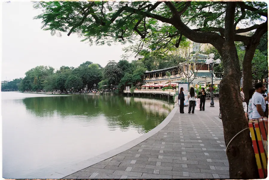 Exploring Hanoi with kids instead of spending time in indoor attractions