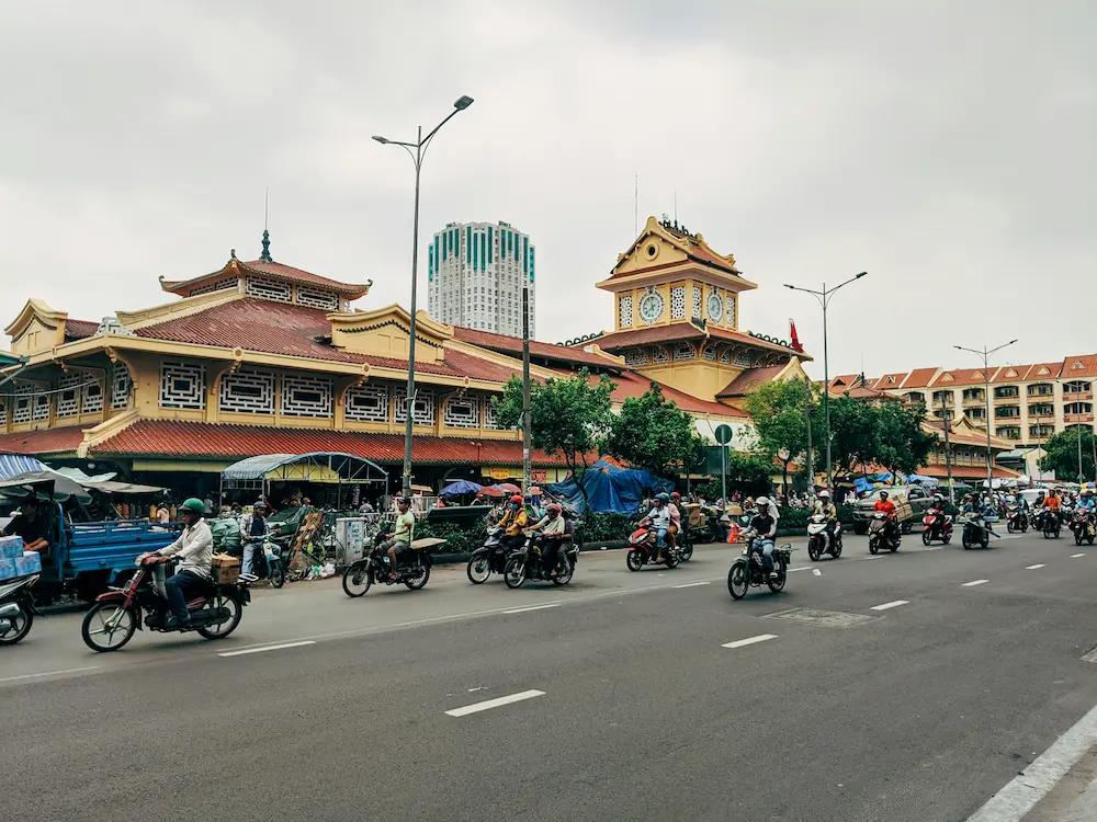 In Ho Chi Minh City, the swirl of scooters is common on every street.
