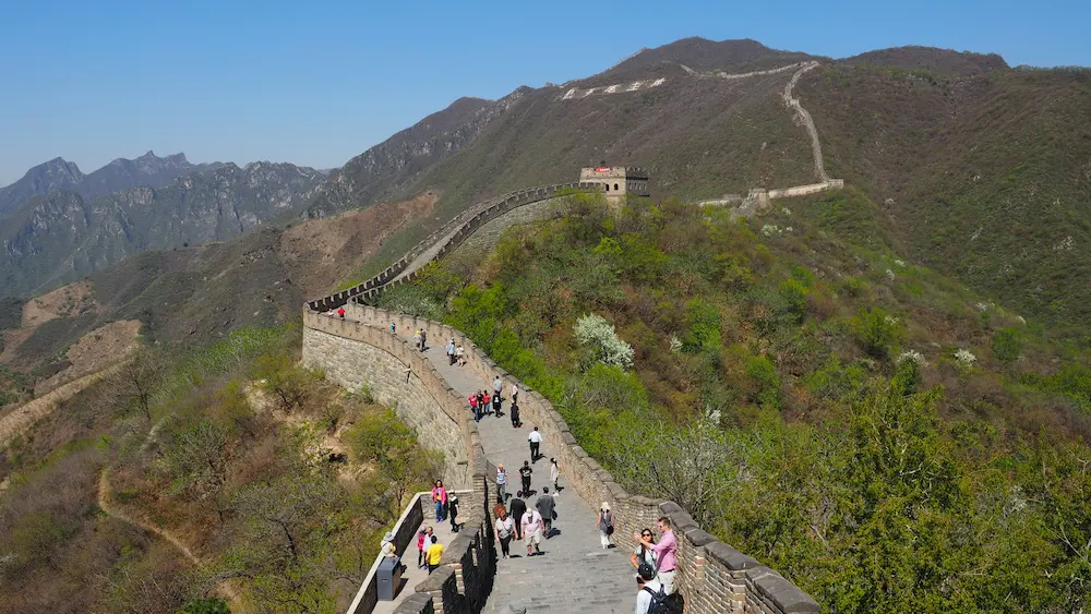 Experience of climbing the Great Wall of China with kids.