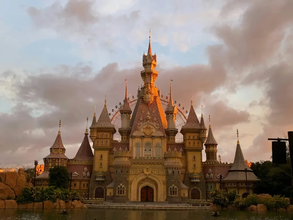 VinWonders Nha Trang, Vietnam, is super busy for young kids. 