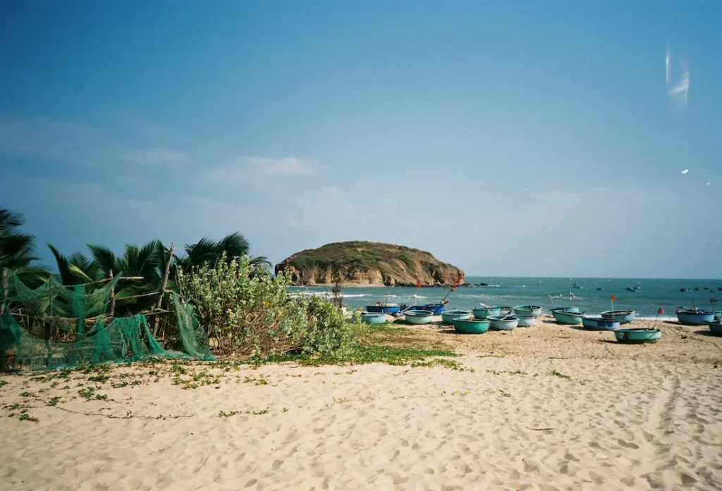 Mui Ne surfing beach for older kids