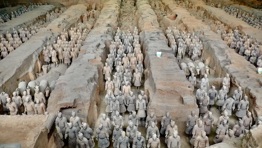 Terracotta Warriors, Xian, with kids: family travel china