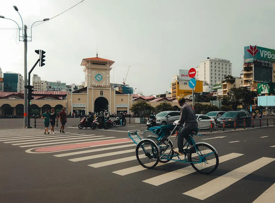Exploring Ben Thanh Market with kids in Ho Chi Minh City