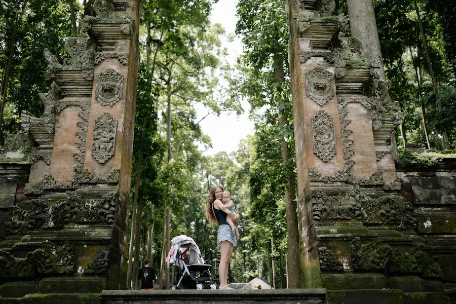 Bali toddler travel slow family vacation