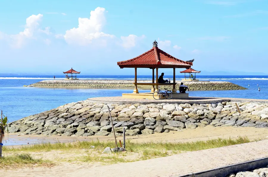 Sanur Boardwalk stroller friendly walking path in Bali for families