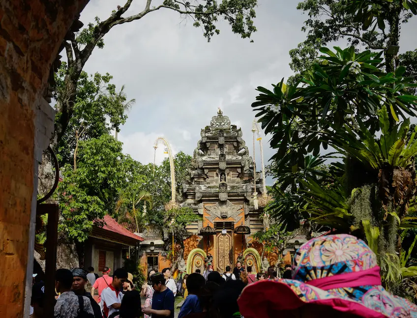 Ubud Palace with kids in Bali